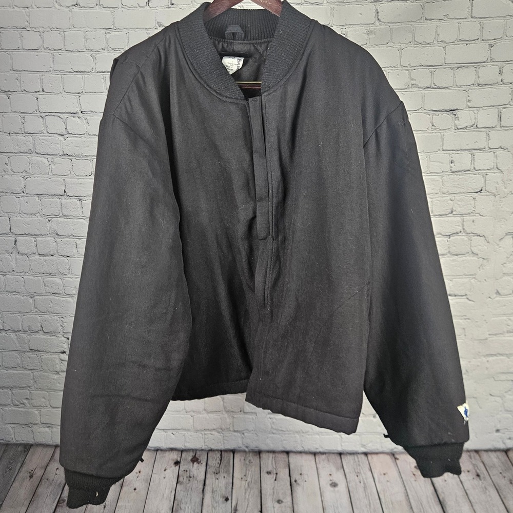Workrite Benchmark FR Nomex IIIA Bomber Jacket Men XXL Black Flame Resistant USA